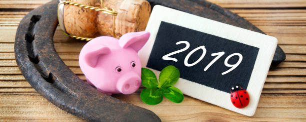 istock Good luck symbols 2019 1079629296