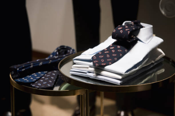 istock Men shirts in a store in Paris, 2018. 1079643180
