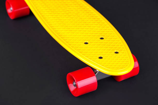 istock Yellow cruiser penny plastboard 1079649906