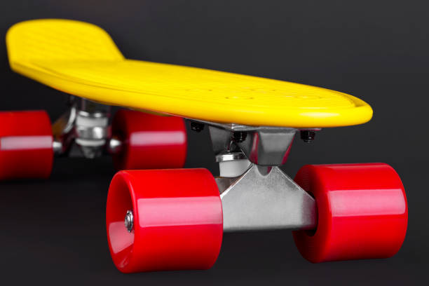 istock Yellow cruiser penny plastboard 1079650162