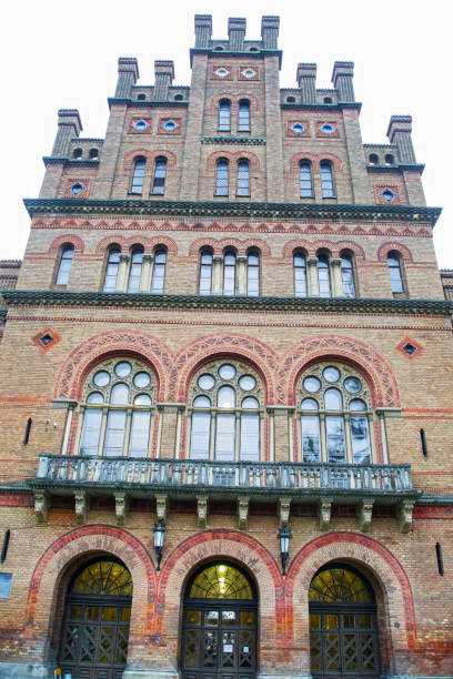 istock Arched windows at Chernivtsi National University 1079650454