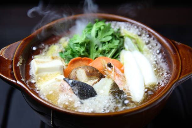 istock Seafood Sumo Wrestler Hot Pot 1079655292