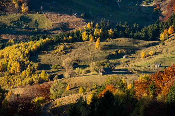 istock Rural landscape in Europe - autumn scenery 1079656888