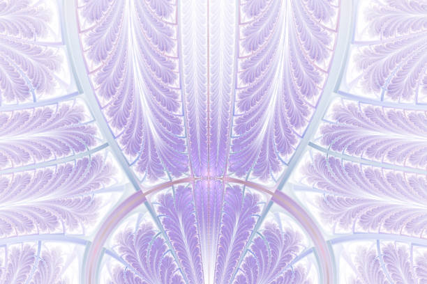istock Multicolored symmetrical fractal pattern as ornament. Fractal art. 1079658894