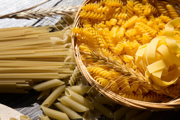 istock Italian Uncooked Macaroni Pasta 1079662880