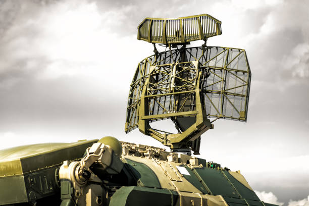 Tracking radar of the anti-aircraft combat vehicle missile system Tracking radar of the anti-aircraft combat vehicle missile system. anti aircraft photos stock pictures, royalty-free photos & images