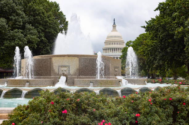 istock The historic monuments of Washington 1079702426