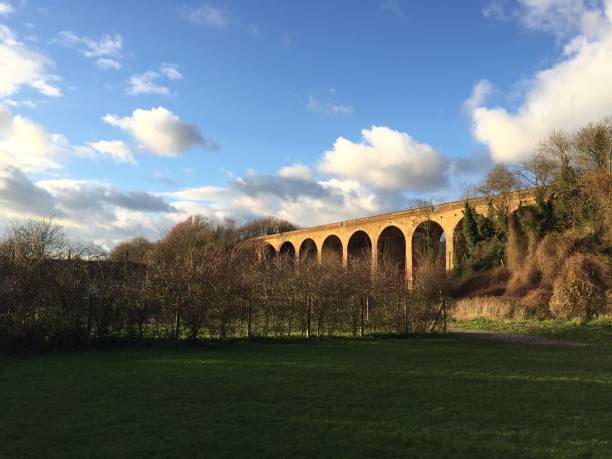 istock Railway bridge in Horton Kirby, Kent 1079704848