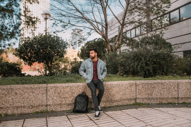 istock Young man at city 1079707866