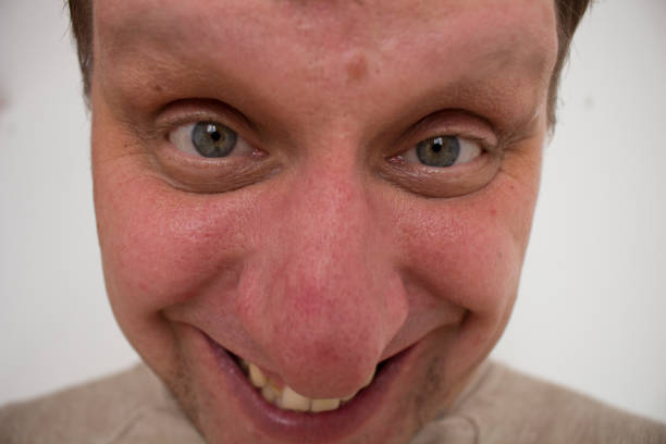 Close-up of young man eye