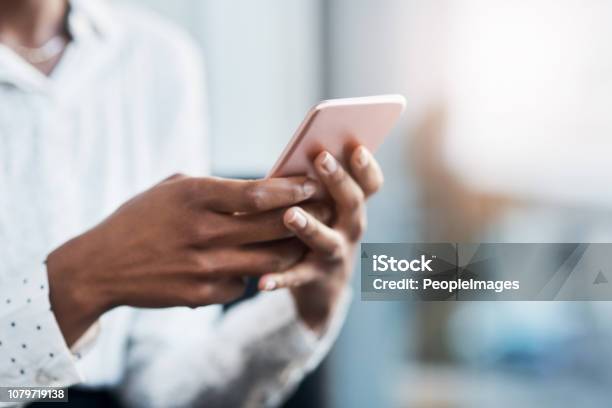 Your Clients Are Waiting To Hear From You Stock Photo - Download Image Now - Using Phone, Mobile Phone, Hand