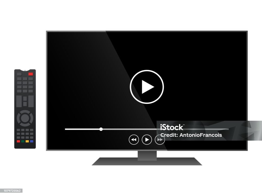 Ilustración de Control Remoto Pantalla Plana Tv Ver Video Cine Ver Películas De Dibujos Animados Persona O Película En La Pantalla De Televisión Vector y más Vectores Libres de Derechos de Agarrar - Ilustración de Control Remoto Pantalla Plana Tv Ver Video Cine Ver Películas De Dibujos Animados Persona O Película En La Pantalla De Televisión Vector y más Vectores Libres de Derechos de Agarrar -