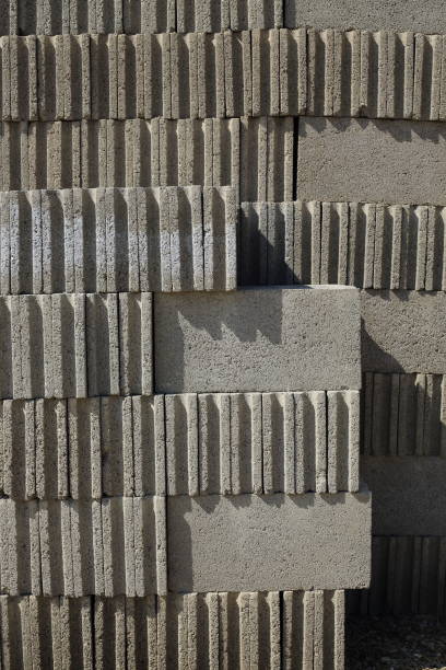 istock concrete block building material in construction site industry 1079729038