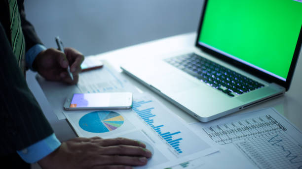 istock Cropped Image Of Businessman Working In Office 1079736086
