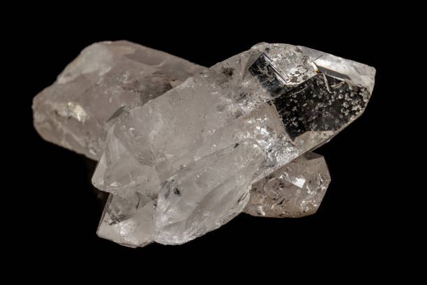 istock Macro mineral stone rhinestone on a black background 1079742808