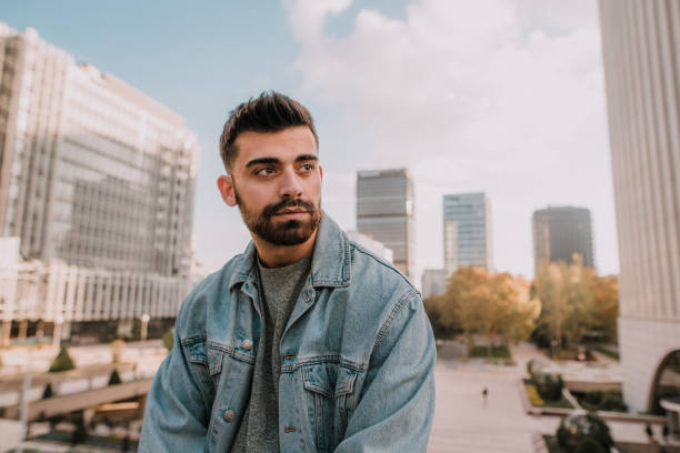 istock Young man at city 1079748432