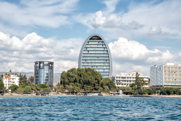 istock Limassol city waterfront downtown skyline, Cyprus 1079751302
