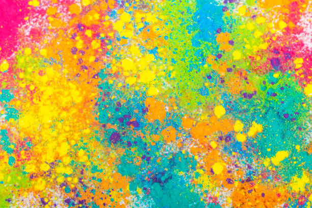 istock Colorful Indian powder paints 1079762908