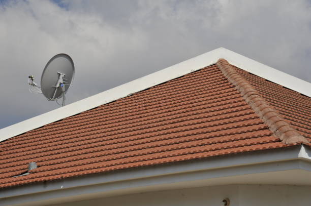 istock red roof with antenna 1079765944