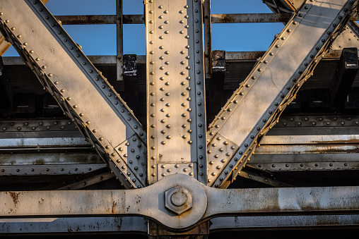 steel Railway bridge