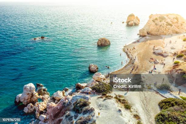 Birthplace Of Aphrodite Petra Tou Romiou Paphos District Cyprus Stock Photo - Download Image Now