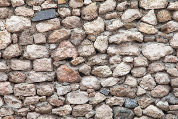 textura de pared de piedra - stone textured italian culture textured effect fotografías e imágenes de stock