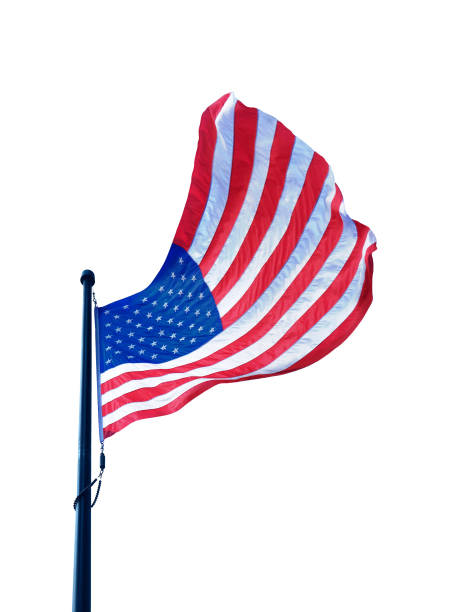 istock USA or American Flag waving isolated on white 1079780122