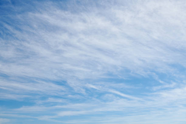 istock beautiful blue sky with soft cirrus clouds for background 1079780146