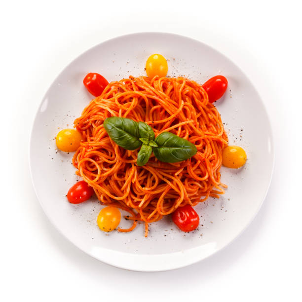 istock Pasta, pesto sauce and vegetables 1079782298
