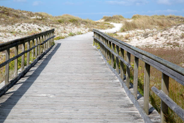 istock Walkway at Carmota Beach; Coruna; Galicia 1079787432