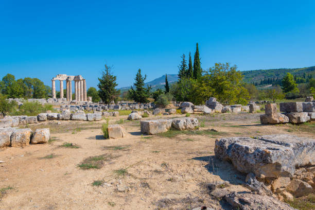 istock Archaeological site of Nemea in Peloponnese, Greece 1079796030