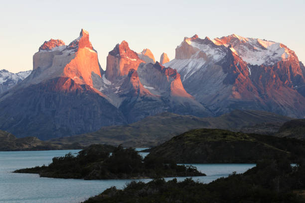 istock Sunrise at Torres del Paine 1079802496