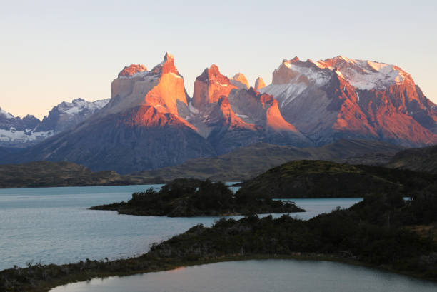 istock Sunrise at Torres del Paine 1079802506