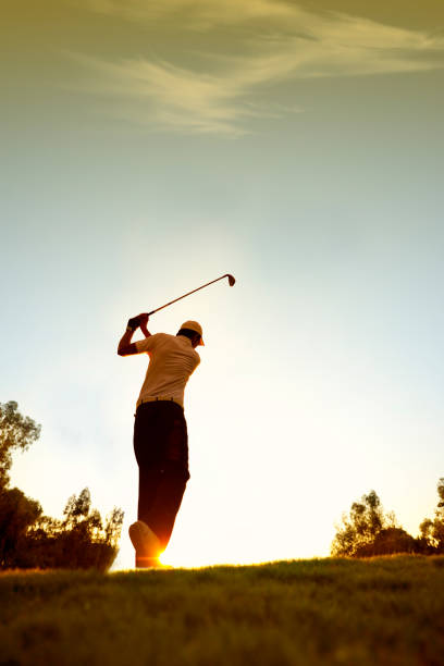 istock Golfer swinging. sRGB. 1079812952