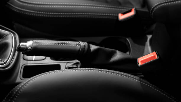 istock Handbrake in the car 1079822036