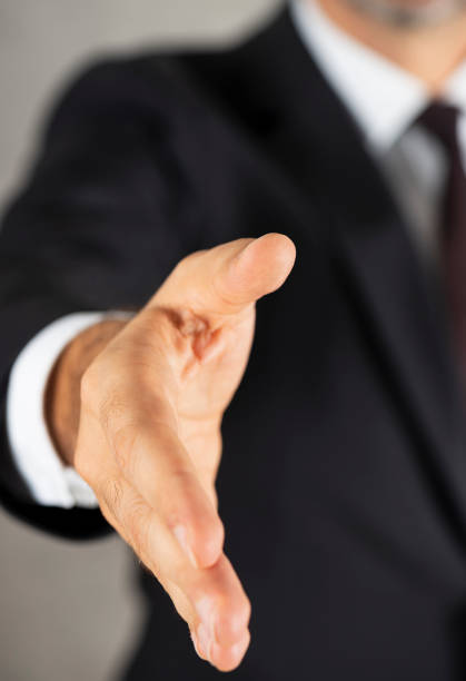 istock Businessman Ready To Handshake 1079826806