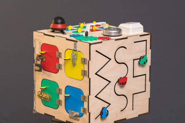 The box with a toy figures