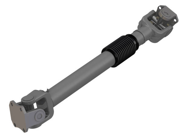 Car driveshaft stock photo