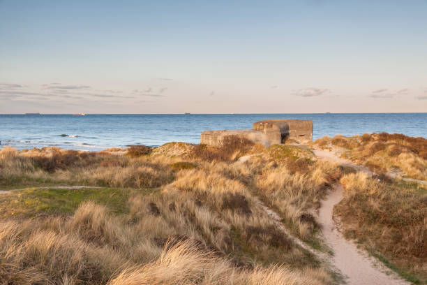istock Sandy beach next to Skagen in Denmark 1079837000