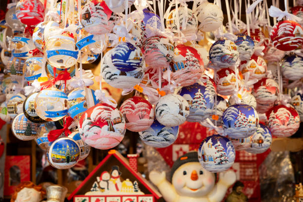 Christmas market kiosk details