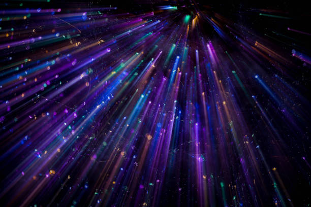 Transparent children's balloons filled with led lights at Christmas