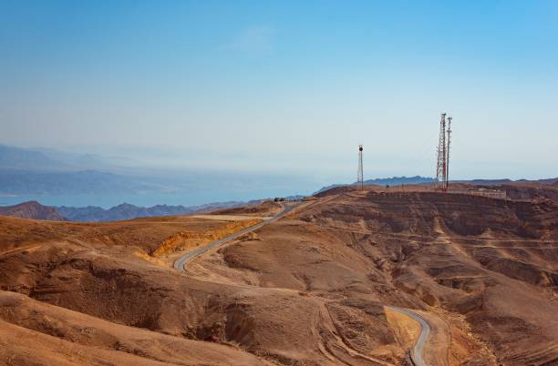 istock Israeli asphalt road from Eilat to Tel Aviv 1079852820