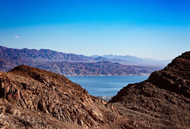 istock Beauty view on Eilat from Negev desert 1079855260