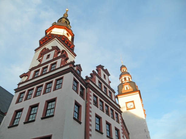 Town hall towers in Chemnitz