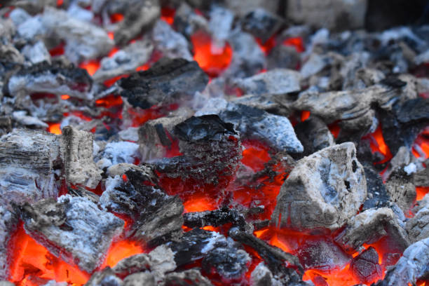 istock photo of burning coal 1079884544