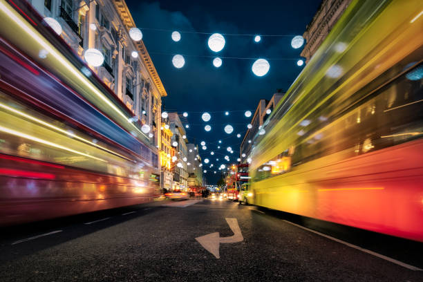 istock Christmas regent street 1079887088
