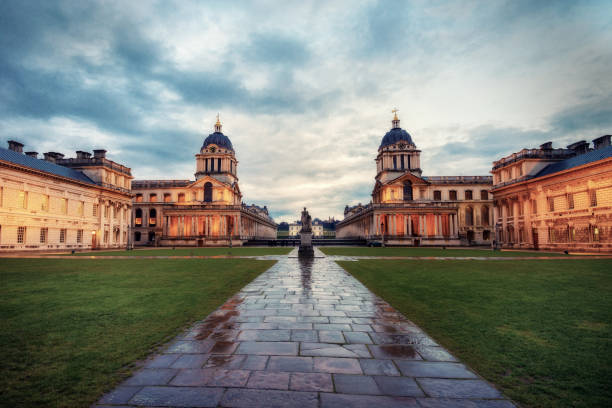 istock twin tower in greenwich 1079887098