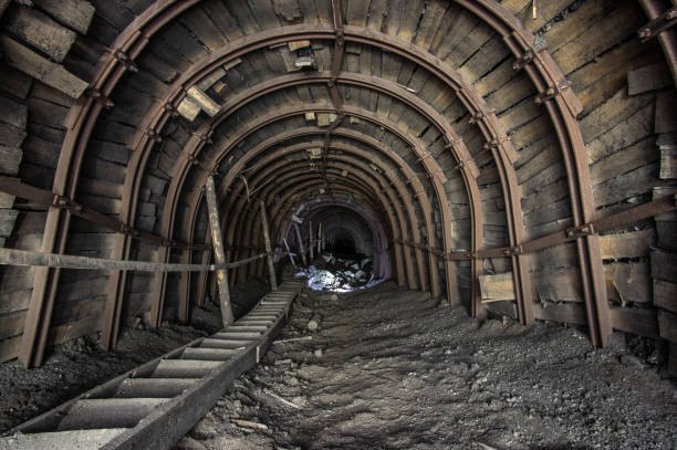 istock Gallery in the salt mine 1079937358