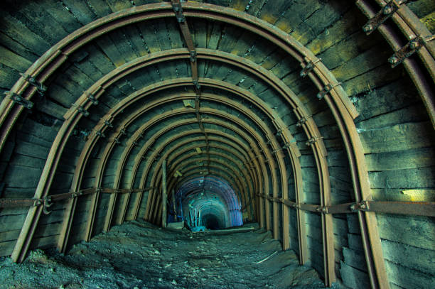 istock Gallery in the salt mine 1079938394