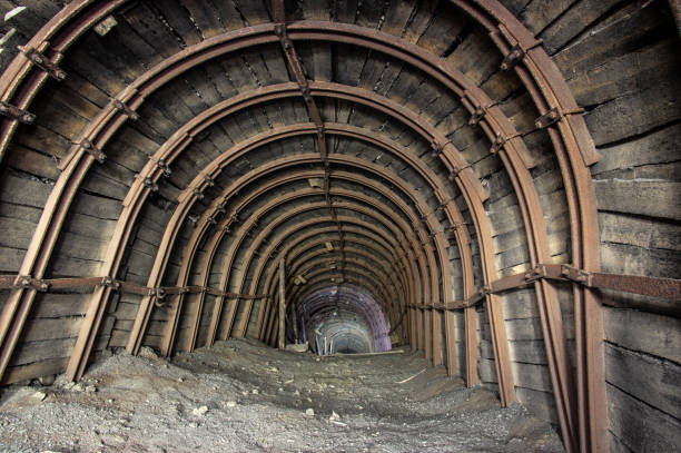 istock Gallery in the salt mine 1079938410